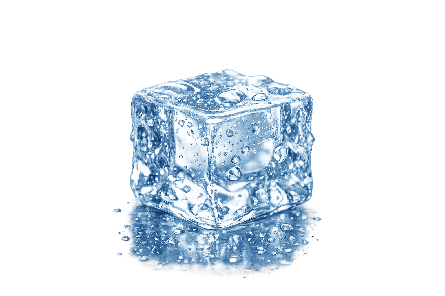 Decorative ice cube